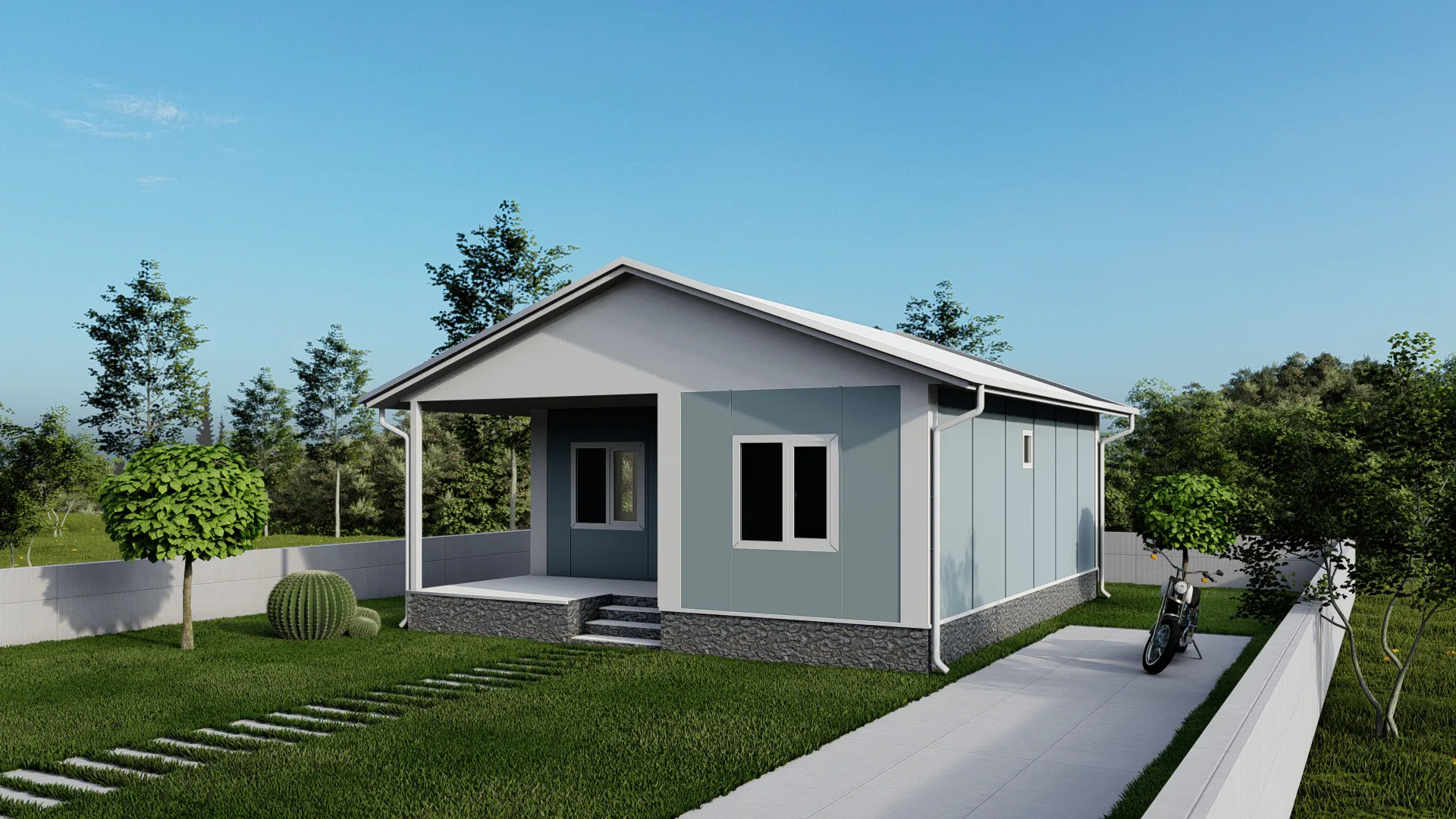 Prefabrik – 49m²