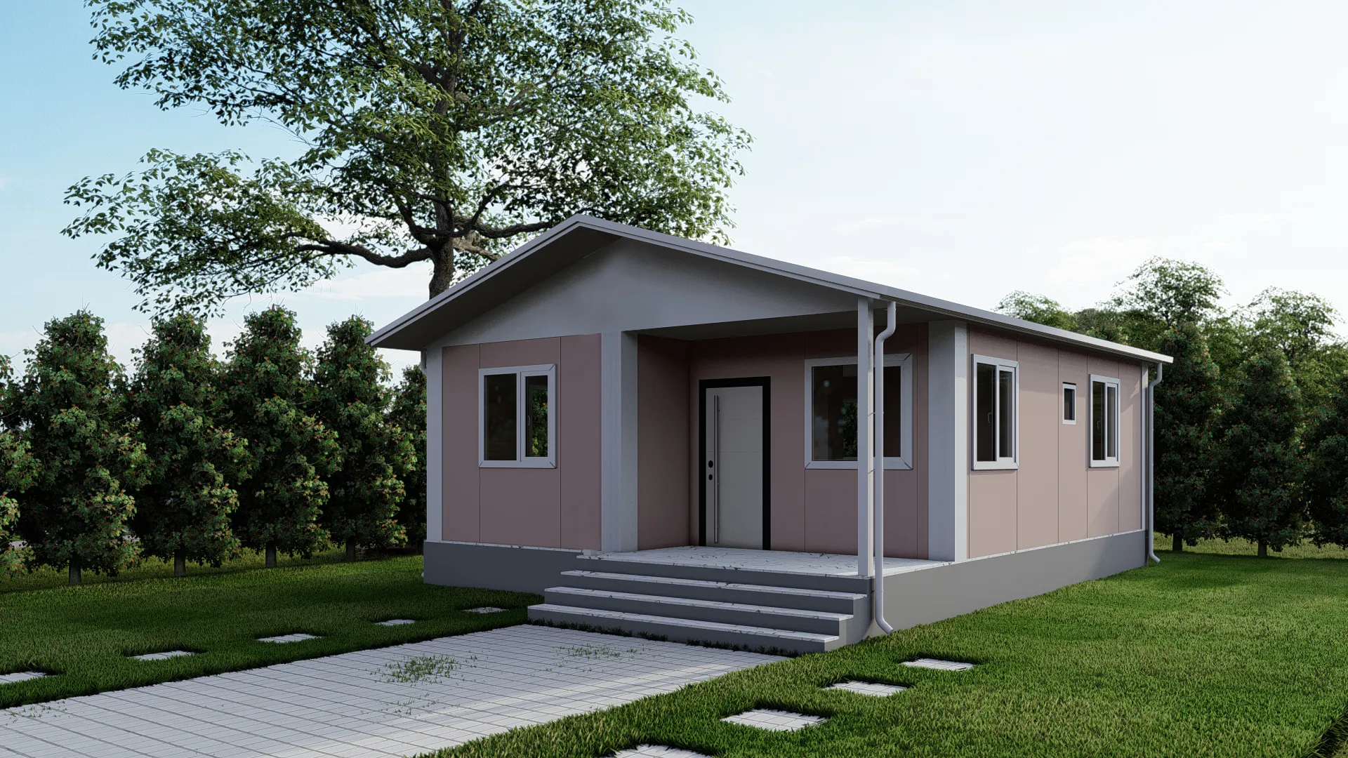 Prefabrik – 55m²