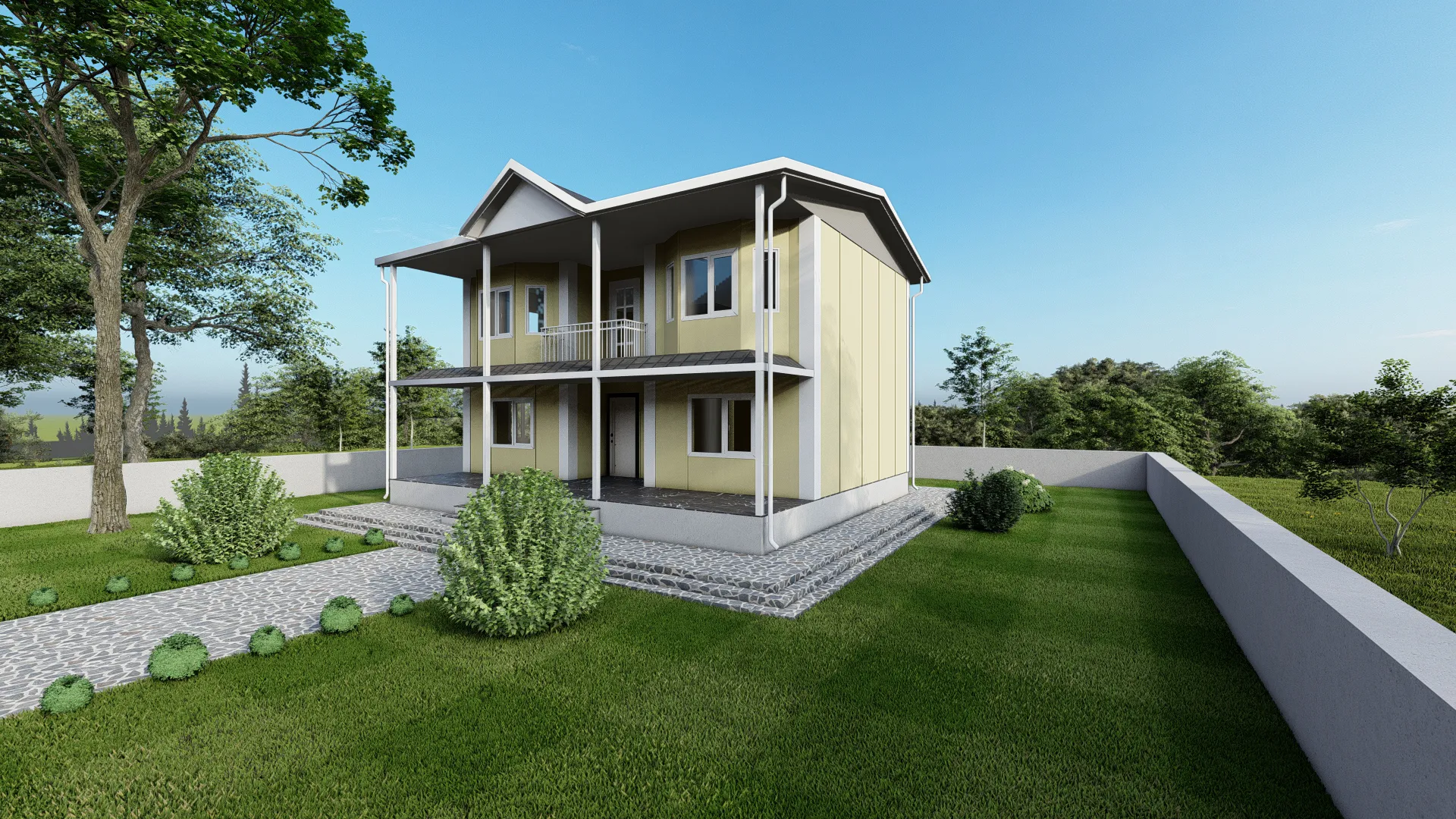 Akhisar prefabrik ev | Prefabrik - 178m²
